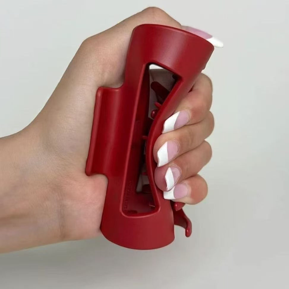 Horquilla de silicona suave con pinza de tiburón