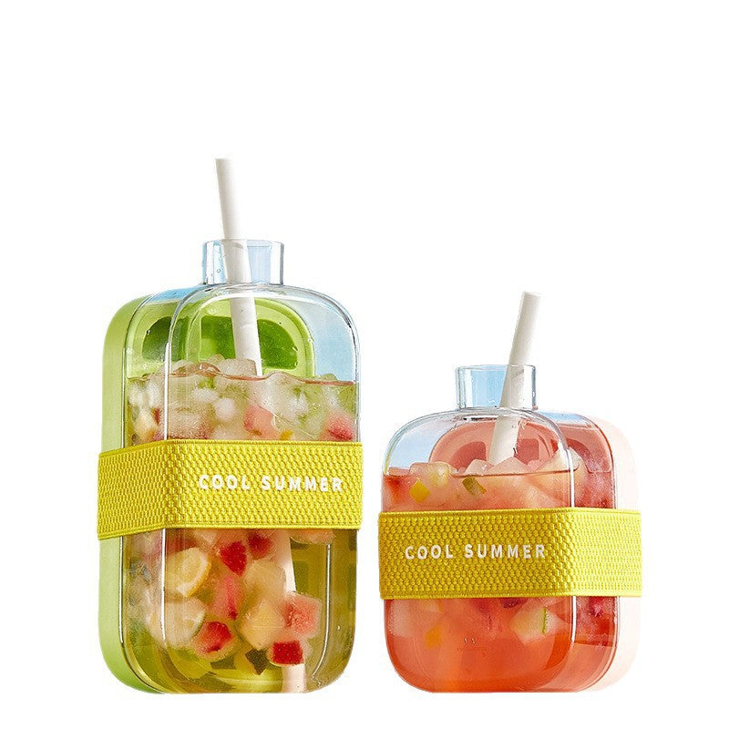 Silicone Ice Cube Maker Water Bottle