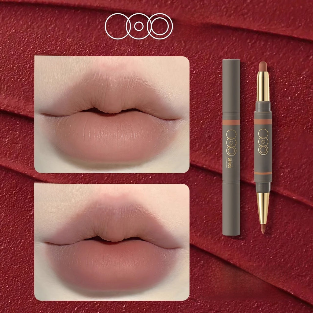Delineador de labios de doble punta