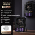 Ventilador con lámpara repelente de mosquitos