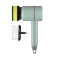Electric Cleaning Brush with Multiple Heads