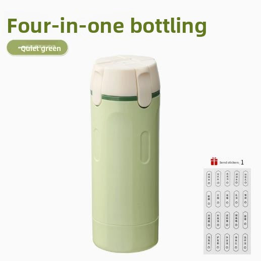 Botella dispensadora de plástico