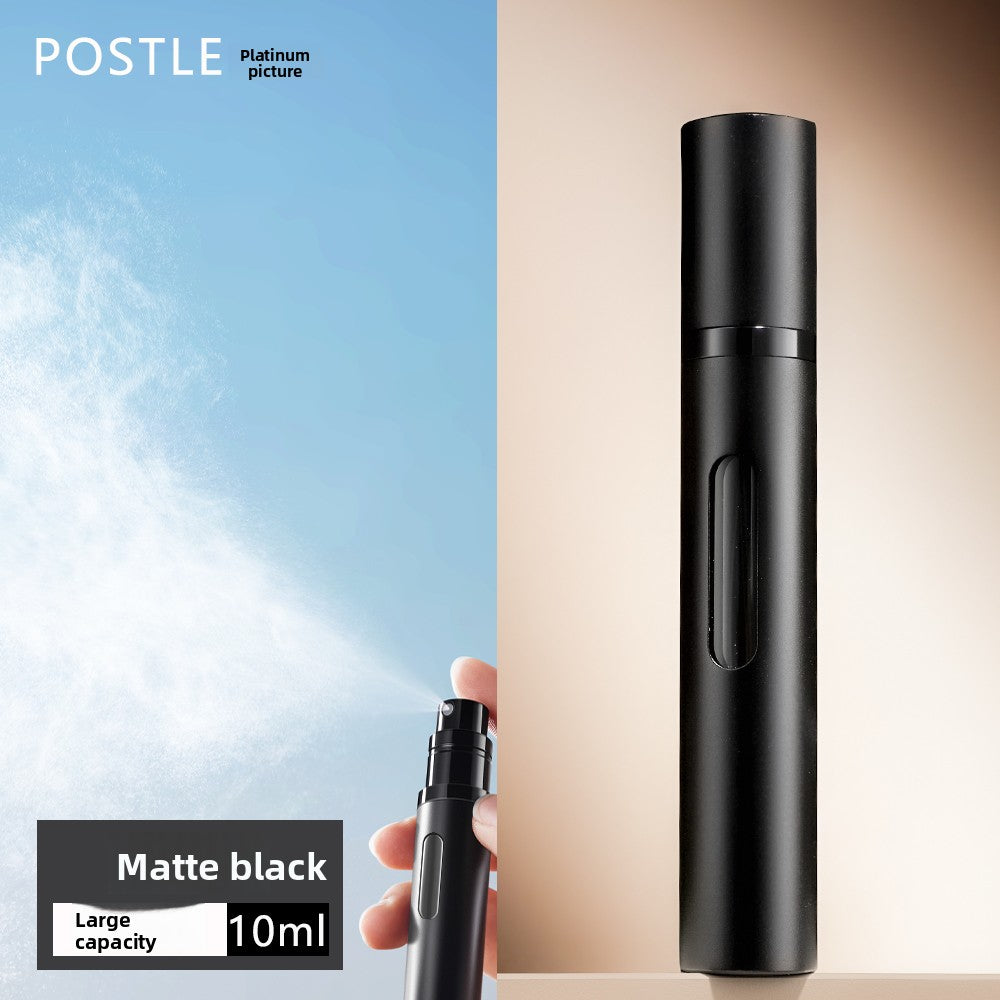 Frasco de recarga de perfume portátil de viaje con llenado inferior, 10 ml, botella vacía de vidrio, recargable.