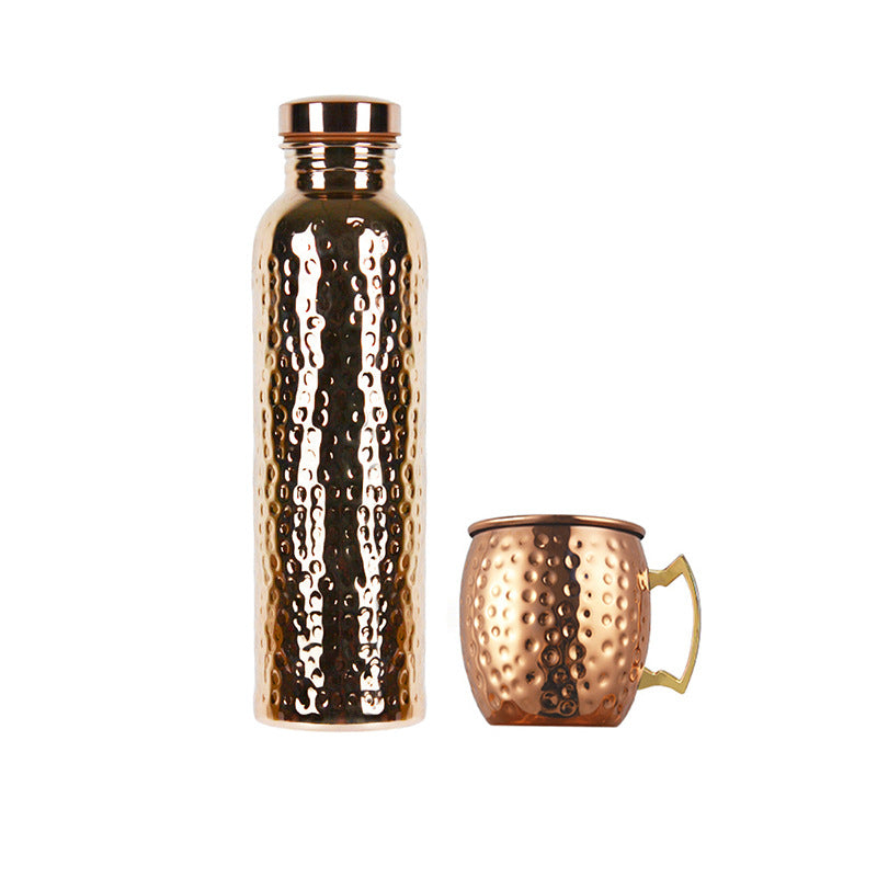 Ayurvedic Copper Plated Sports Water Bottle